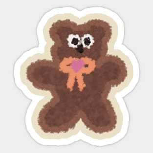 Teddy bear Sticker